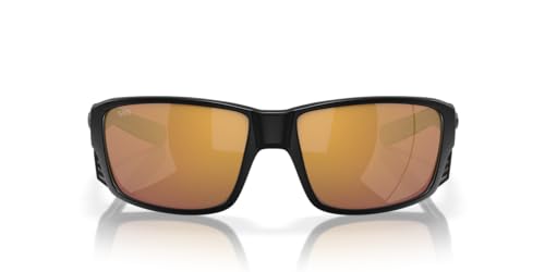 Matte Black/Gold Mirrored Polarized 580g