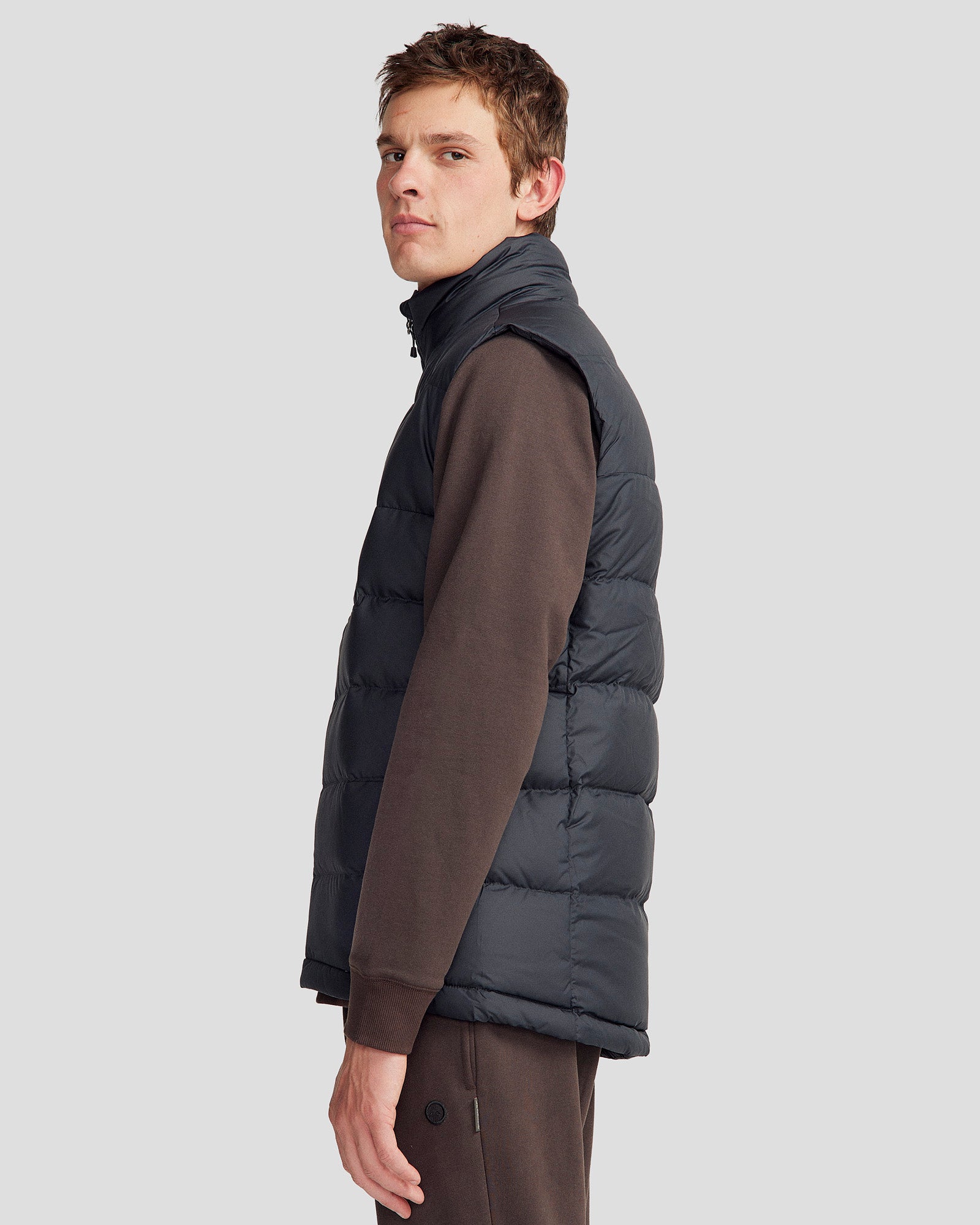 Men's Epiq Down Vest - Lightweight Winter Puffer Jacket for Outdoor Activities | Black | Water-Resistant & Warm for Hiking, Camping, and Daily Wear