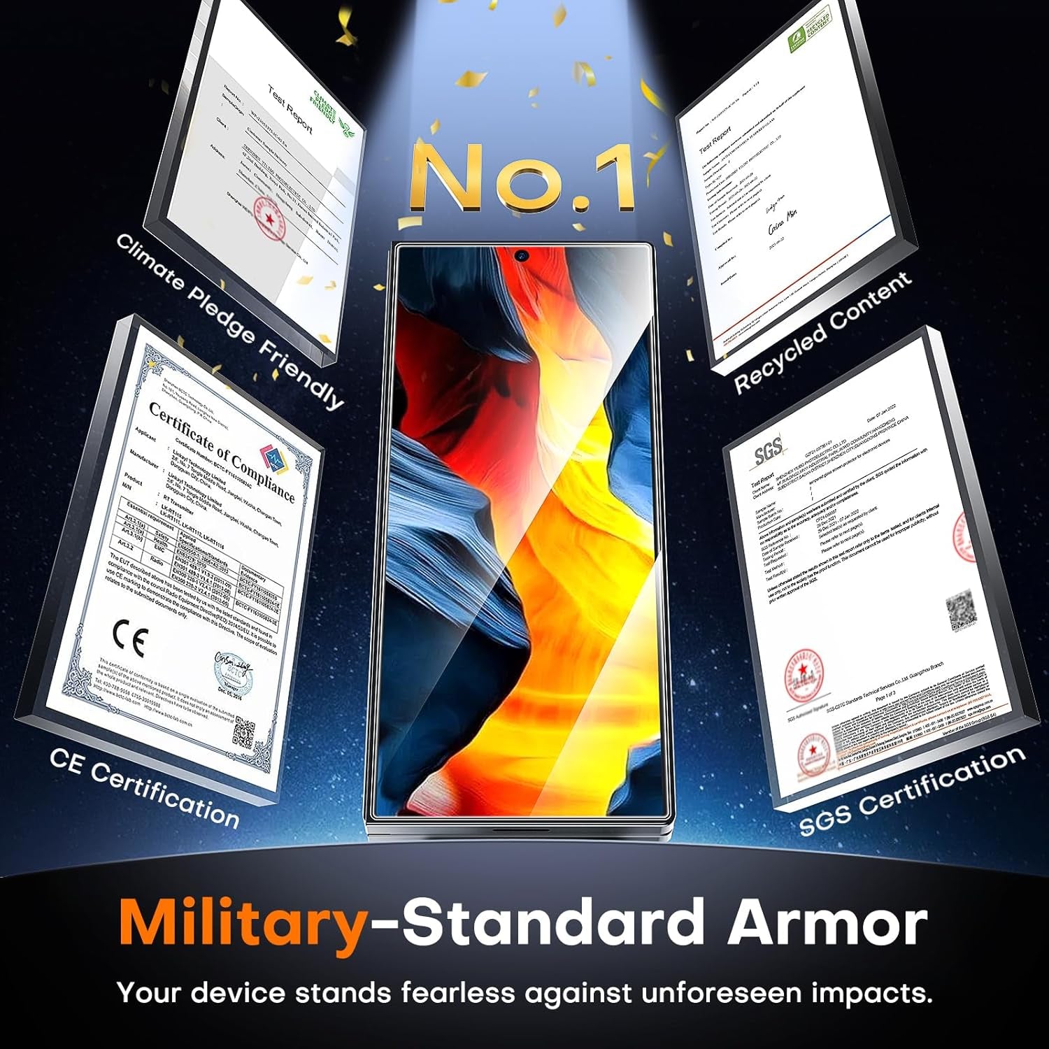 3-in-1 Samsung Galaxy Z Fold 6 Screen Protector Kit - 2 Pack HD Tempered Glass + Dust-Free Installation Tool | Anti-Scratch, Bubble-Free Protection for Work, Travel & Daily Use