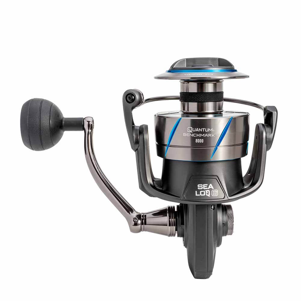 Quantum Benchmark Spinning Reel - High Performance Fishing Reel for Saltwater & Freshwater - Smooth Drag System, Lightweight Design - Perfect for Bass, Trout & Offshore Fishing