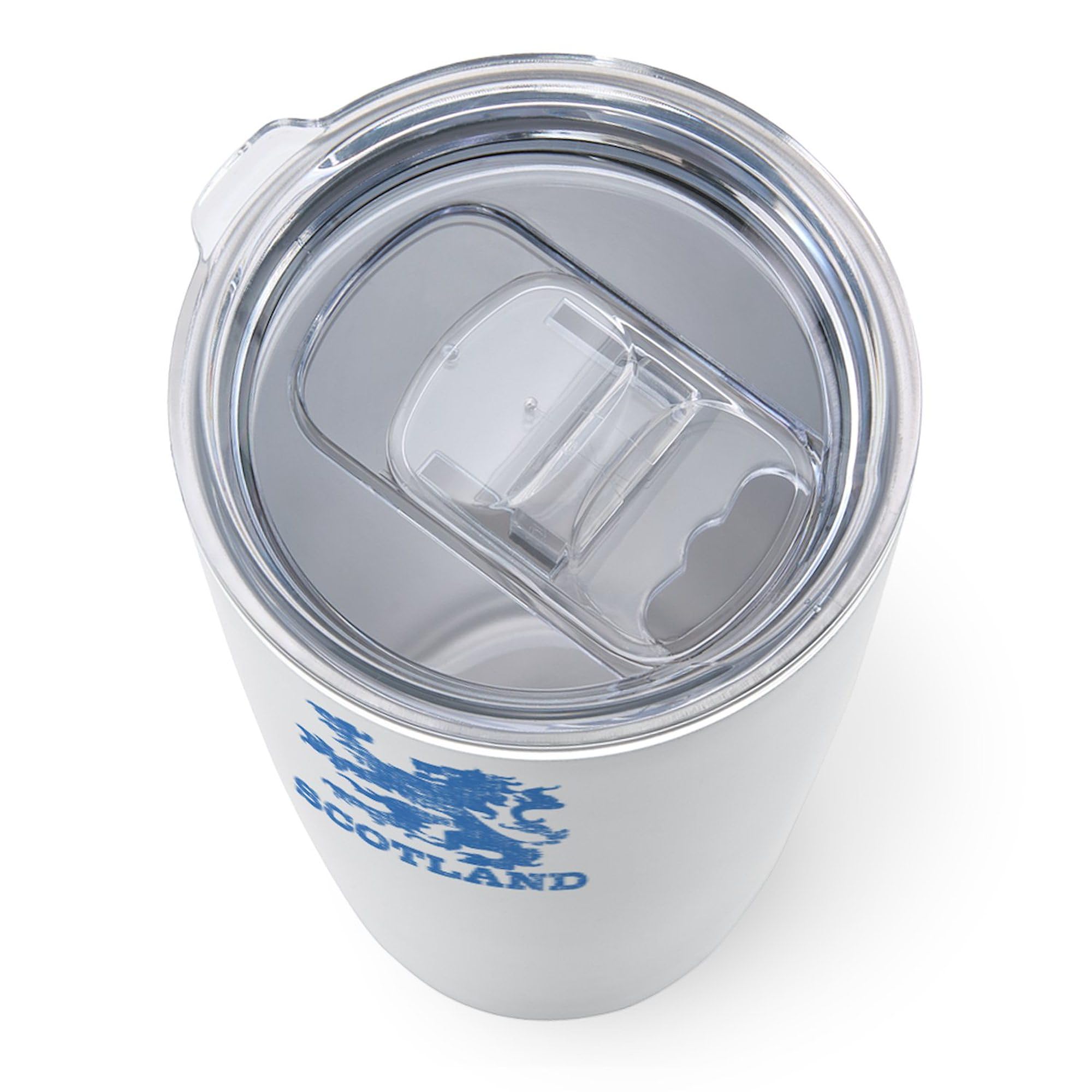 Scotland Stainless Steel Travel Mug 20 oz - Insulated Coffee Tumbler with Lid - Keeps Drinks Hot/Cold for Hours - Perfect for Commuting, Camping & Office Use