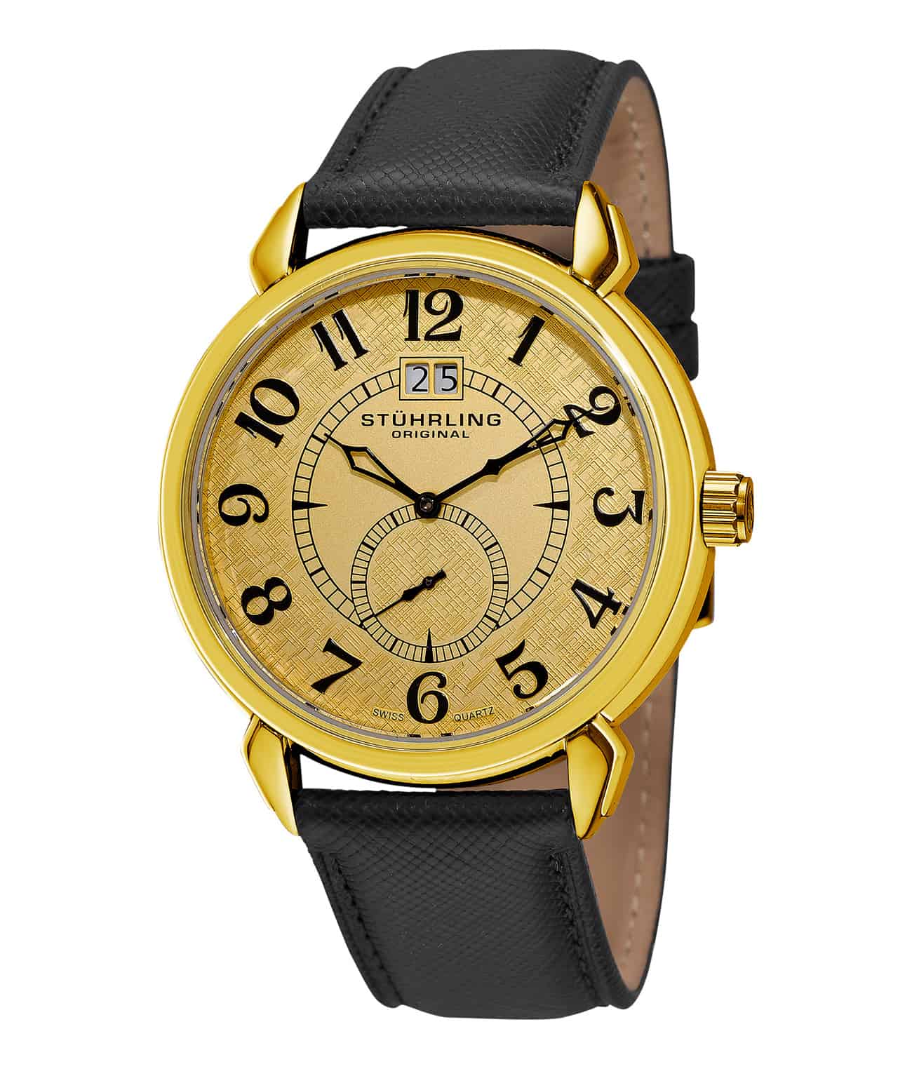 Eternity 50E Quartz Watch - 44mm Classic Men's Analog Wristwatch with Stainless Steel Band - Perfect for Business, Casual Wear & Everyday Use