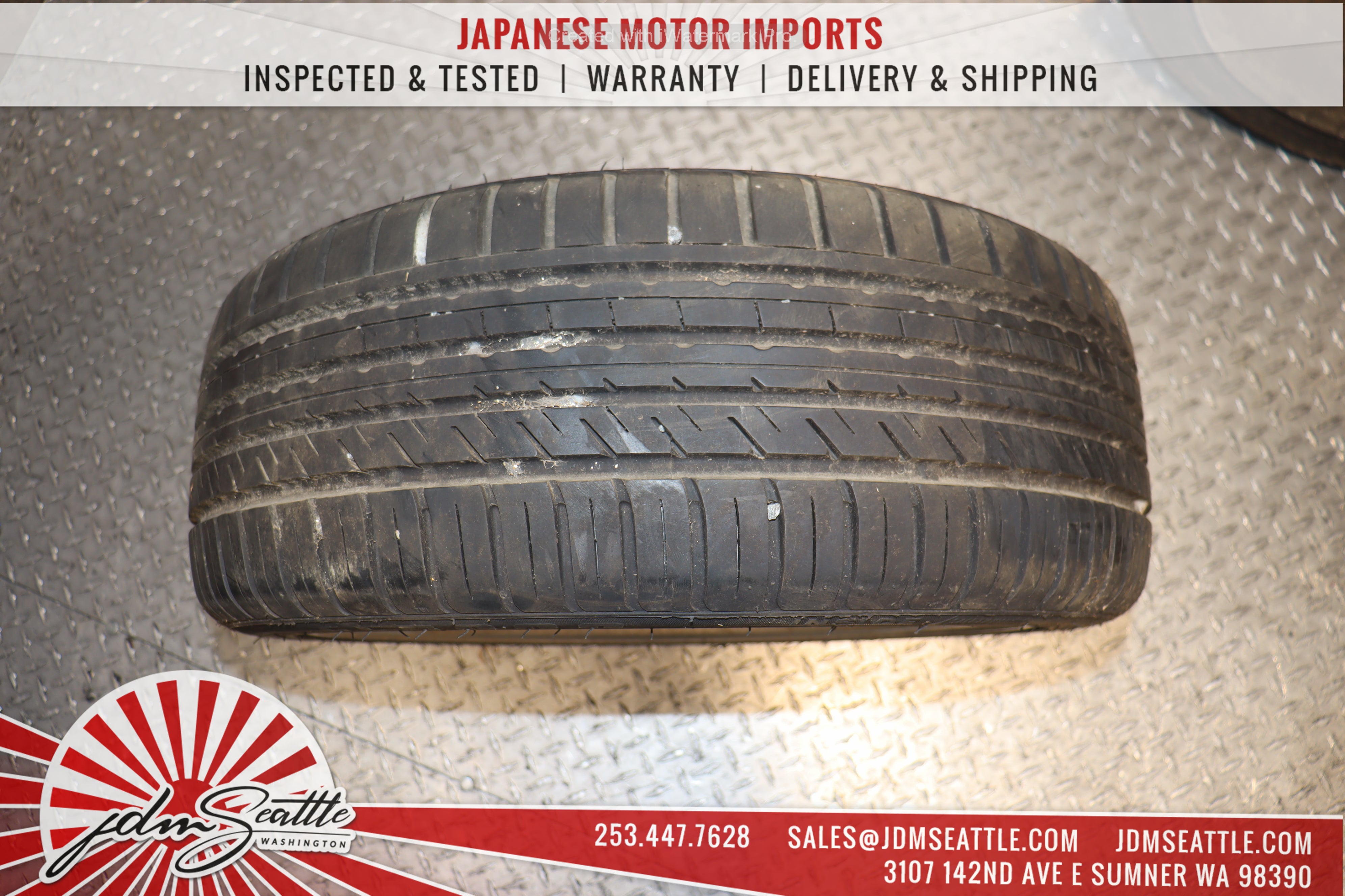 JDM WORK EMOTION XD9 Wheels 17x7 +53 4x114.3 - Set of 4 205/45ZR17 Performance Rims for Drifting, Track Racing & Street Tuning