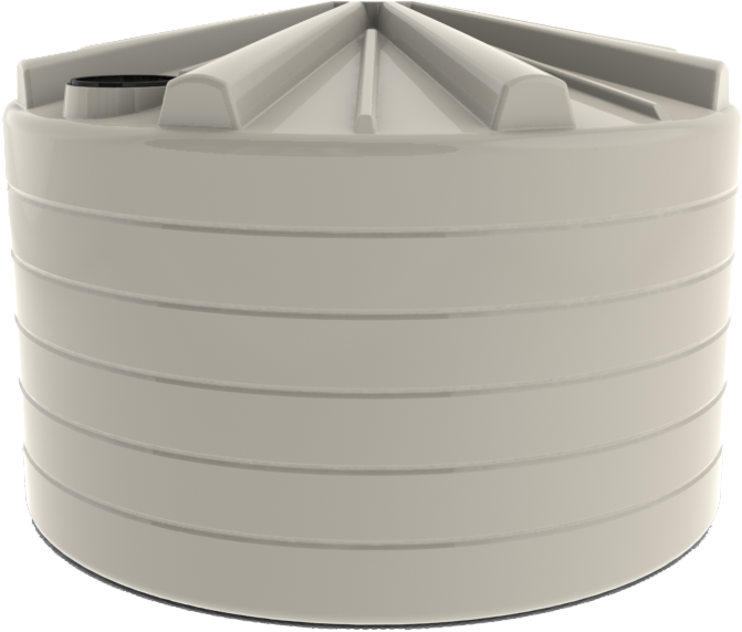 10000L Round Water Storage Tank - Heavy Duty Plastic Container for Rainwater Harvesting, Agricultural Irrigation & Industrial Use | Durable & Weather-Resistant