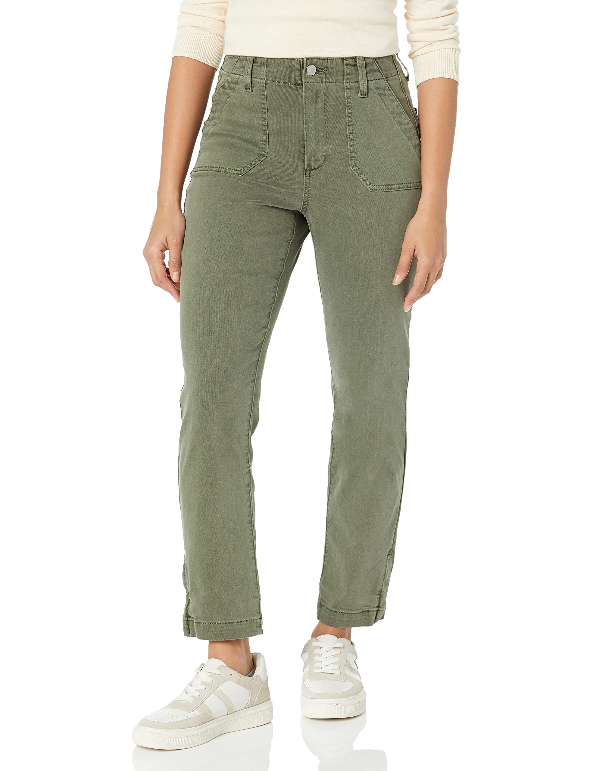 PAIGE Women's Crush High-Rise Skinny Jeans - Stretch Denim Pants for Women | Perfect for Casual Wear, Office & Night Out