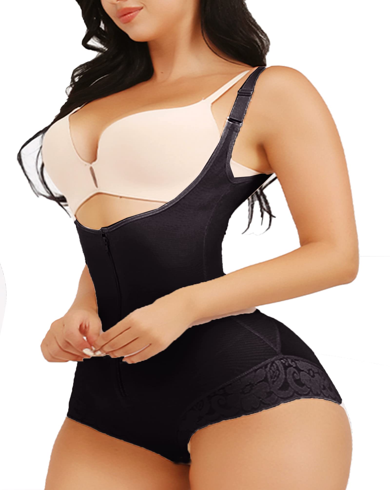 Best Shapewear Bodysuit for Women - Tummy Control & Full Body Shaper - Colombian Faja for Slimming & Waist Training - Perfect for Everyday Wear, Special Occasions & Postpartum Recovery