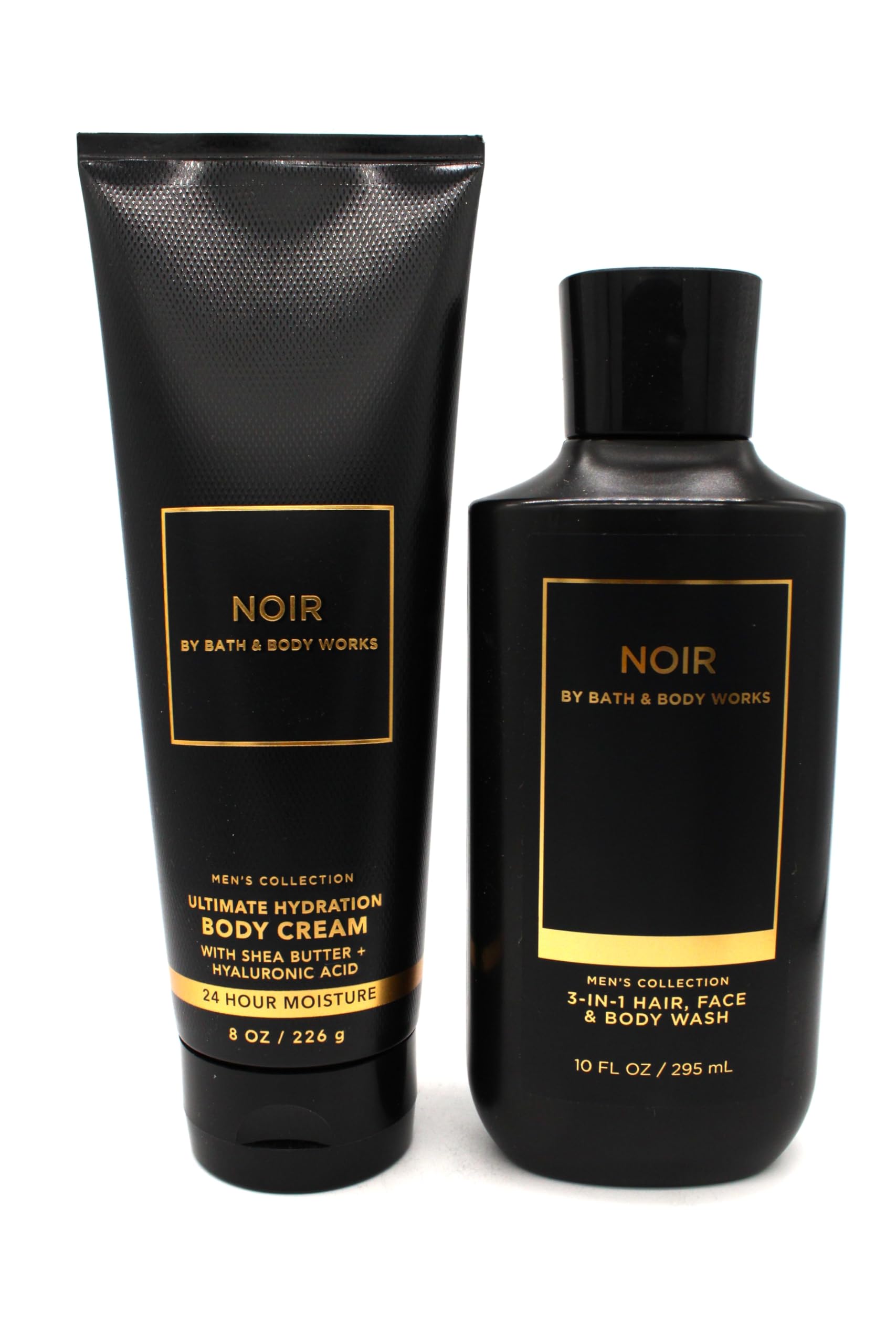 Luxury Noir BBW Bath & Body Set - Moisturizing Body Wash & Cream for Women | Perfect for Relaxing Baths & Skincare Routine