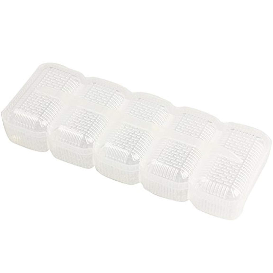 Premium Japanese Nigiri Sushi Mold - 5 Roll Rice Ball Press Maker for Bento Box & Home Cooking | HSSM-NGRCLR | Perfect for Meal Prep, Parties & Asian Cuisine Lovers