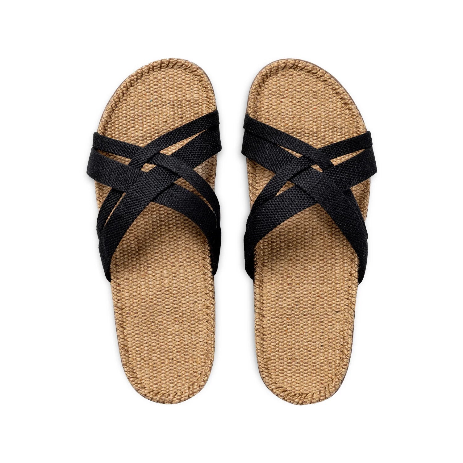 Shangies Women's Black Comfortable Sandals - Lightweight & Breathable for Beach, Walking & Casual Wear