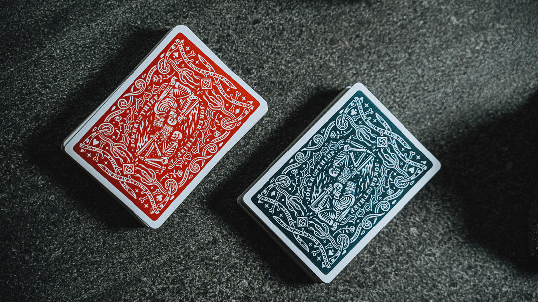 Premium Crown Playing Cards by Joker and the Thief - Luxury Poker & Card Games Set for Casino Nights, Magic Tricks & Family Game Nights