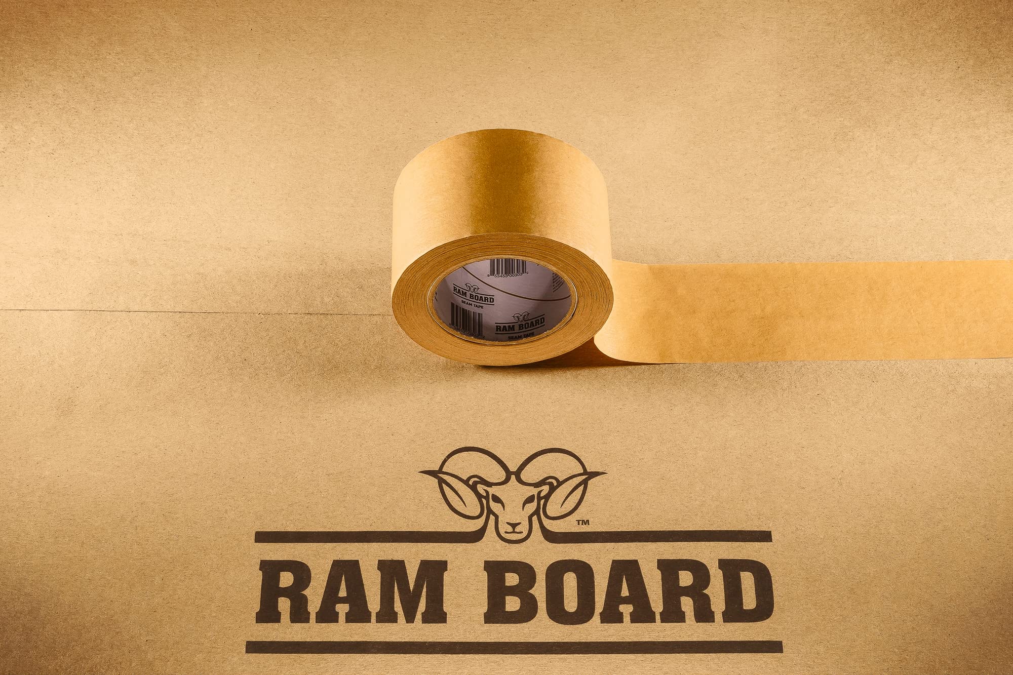 RAM BOARD RT3164 3英寸重型保护板胶带 - 耐用防水防尘，适用于地板保护、装修施工和临时防护场景