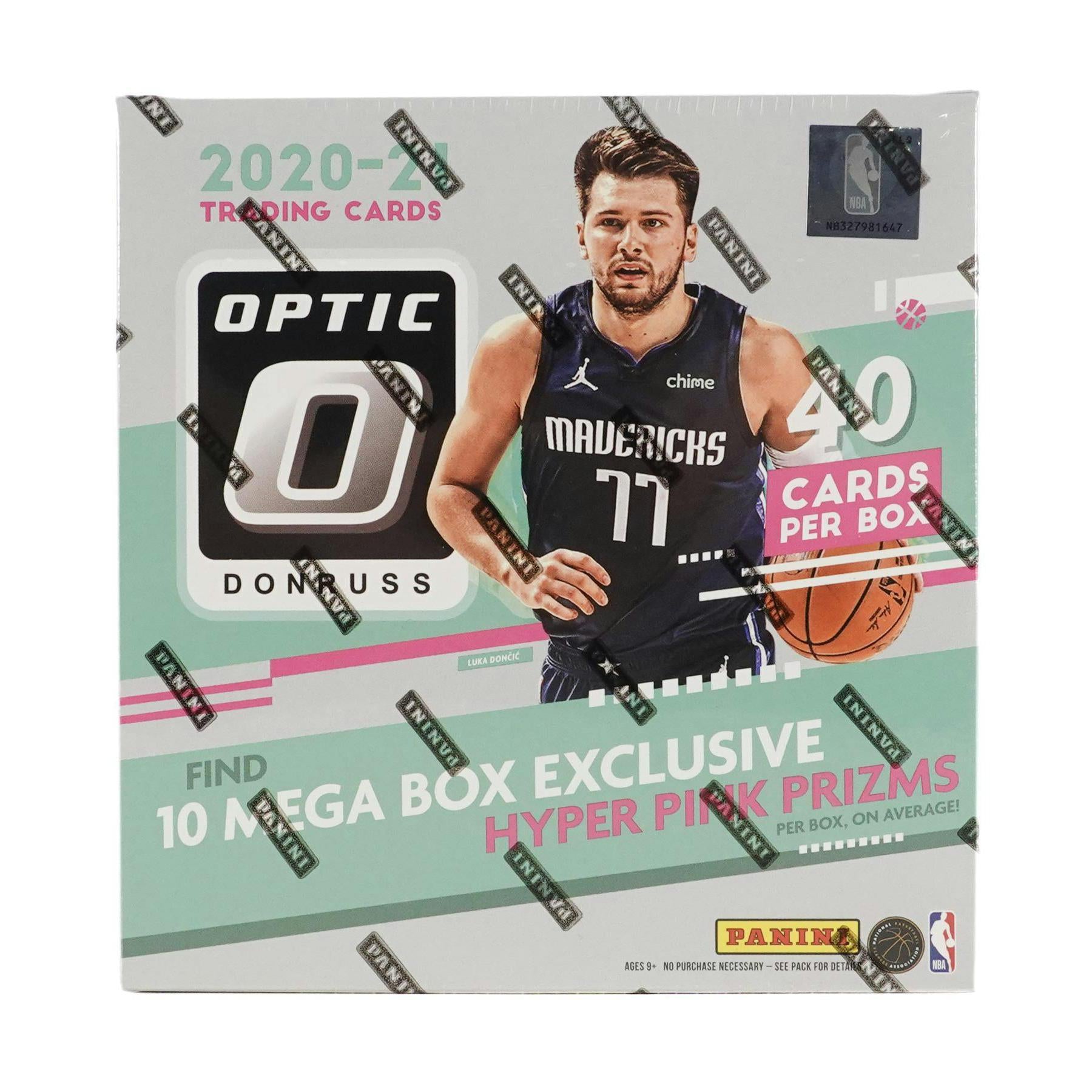 2020-2021 Panini Donruss Optic Basketball Mega Box Trading Cards - NBA Collectibles for Sports Fans & Card Collectors - Perfect for Trading, Collecting, and Displaying