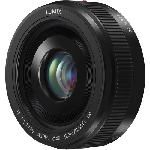 Panasonic Lumix G 20mm f/1.7 II ASPH Prime Lens for Mirrorless Cameras - Black | Wide Aperture for Low Light Photography & Portrait Shooting | Perfect for Travel, Street & Everyday Photography
