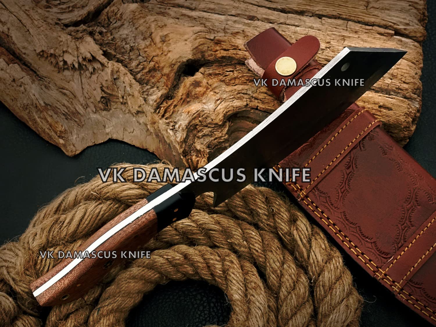 Premium Handmade Damascus Steel Chef Knife - 11.5