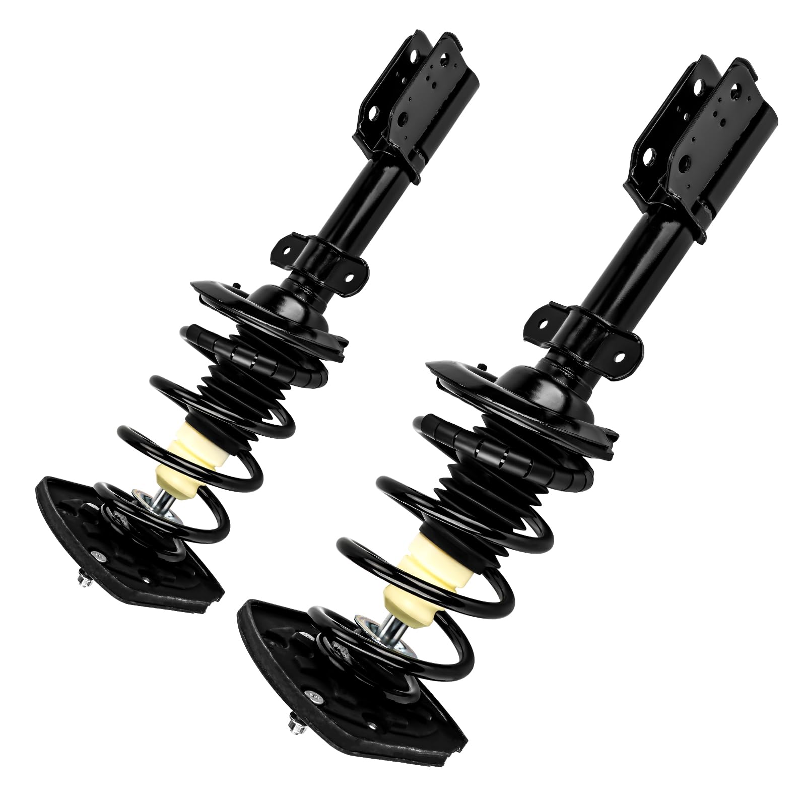 Rear Complete Struts Shocks Absorber with Coil Spring Assembly - Replacement for 1997-2005 Buick Century, 1997-2003 Pontiac Grand Prix, 1997-2004 Buick Regal (2 PCS 171662L 171662R) - Improves Ride Comfort & Handling for Smooth Driving