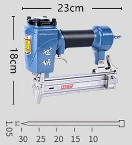 Pneumatic Brad Nailer - 18 Gauge Air Nail Gun for Woodworking, Upholstery & Carpentry (4-8 Bar Pressure) - Perfect for DIY Projects, Furniture Making & Home Renovations