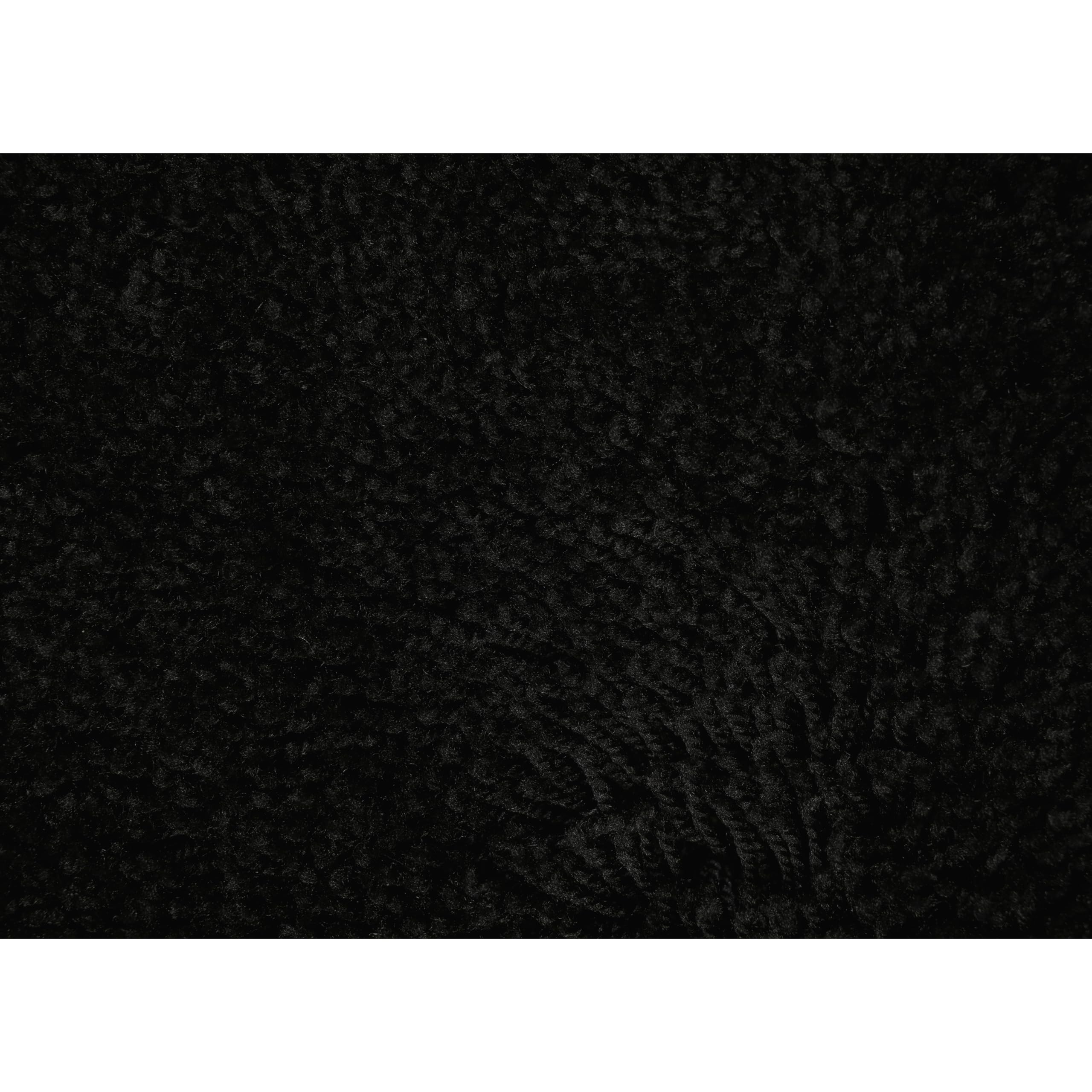 Garland Rug Finest Luxury Black 5-Piece Ultra Plush Washable Bathroom Rug Set - Soft, Absorbent & Stylish Non-Slip Bath Mat for Shower, Tub & Vanity Area in Basin Blue