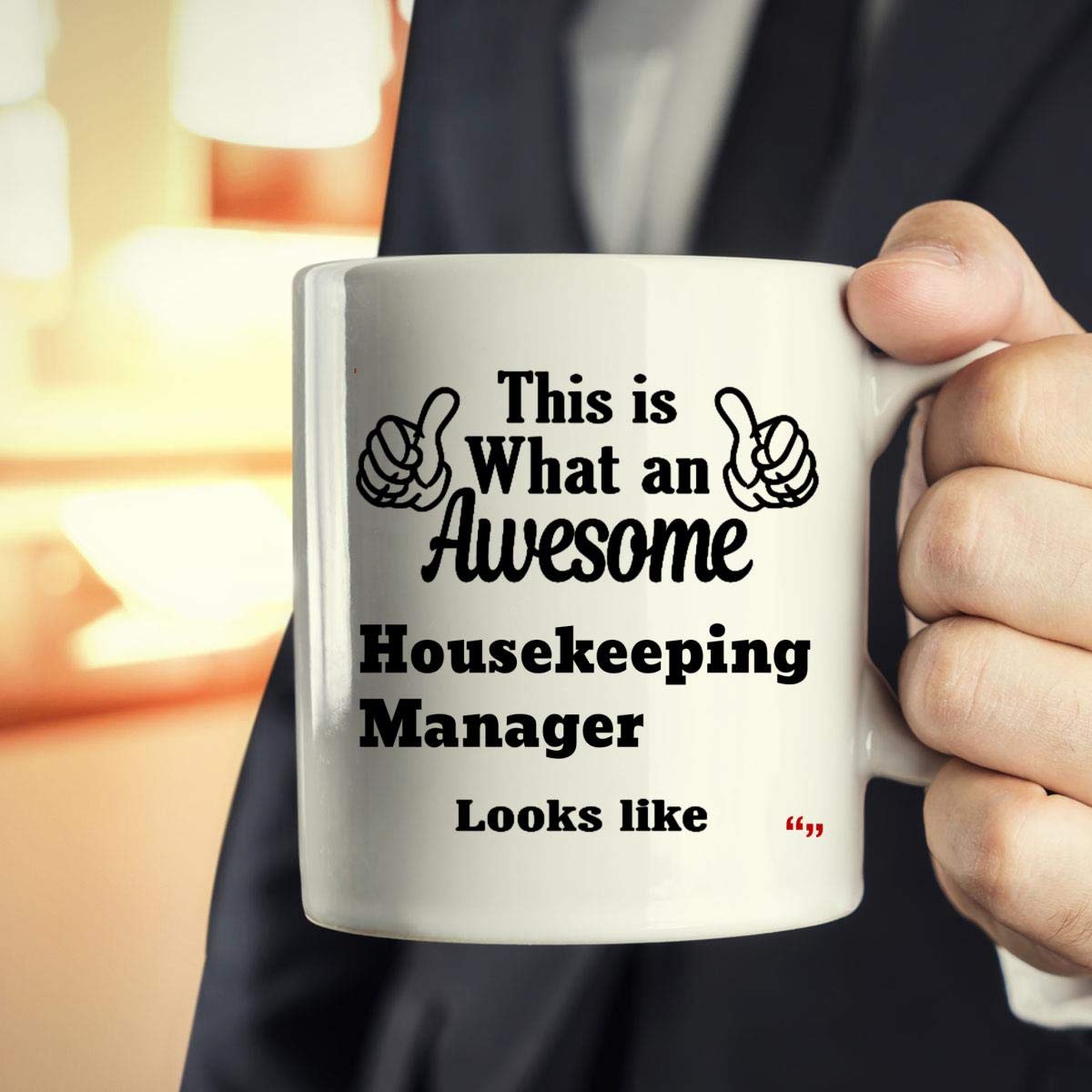 11Oz Housekeeping Manager Gift Coffee Mug - Best Present for Men & Women - Perfect for Office, Home, or Appreciation Gifts