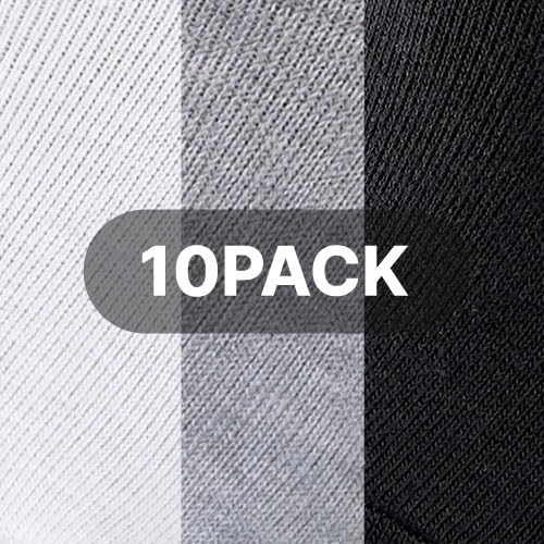 4) Black(4), White(3), Grey(3)