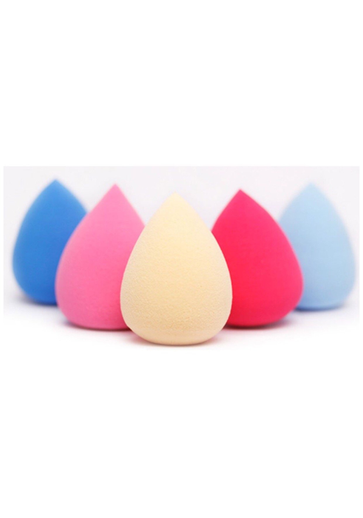 Premium Beauty Blender Makeup Sponge - Soft Latex-Free Blending Sponge for Flawless Foundation & Concealer Application - Perfect for Liquid, Cream & Powder Cosmetics (Great for Travel & Professional Makeup Kits)