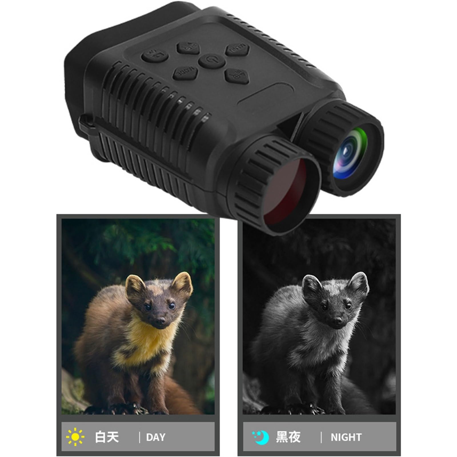 HD Digital Night Vision Binoculars - Long Range 1080P Night Vision Goggles for Outdoor Hunting, Wildlife Observation & Security Surveillance