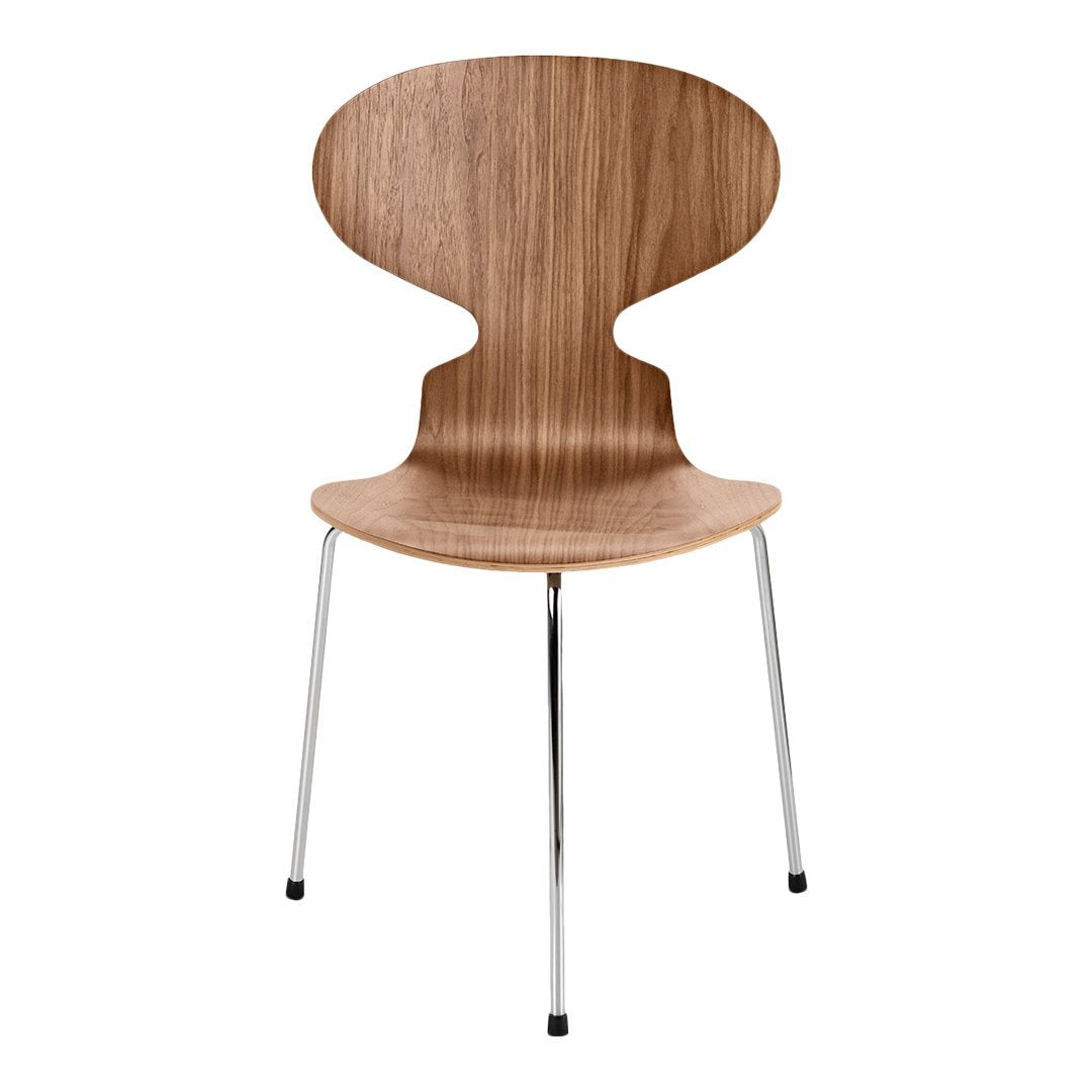 Ant Chair 3100 - Clear Lacquered Stackable Dining Chair for Modern Home, Office & Restaurant | Ergonomic Design for Comfortable Seating