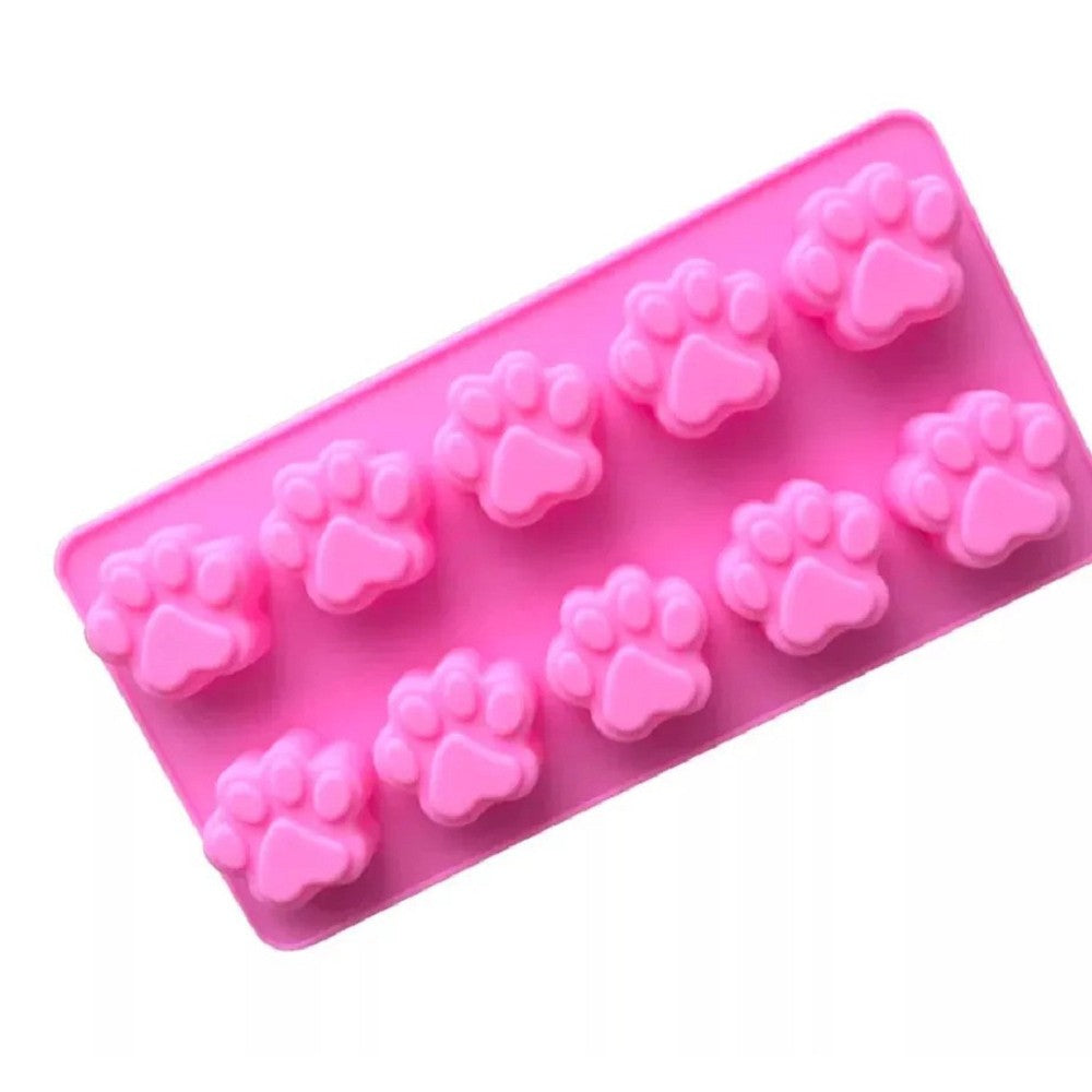 DIY Silicone Paw-Shaped Gummy Candy Mold - Perfect for Homemade Treats, Dog-Themed Parties & Baking Decorations