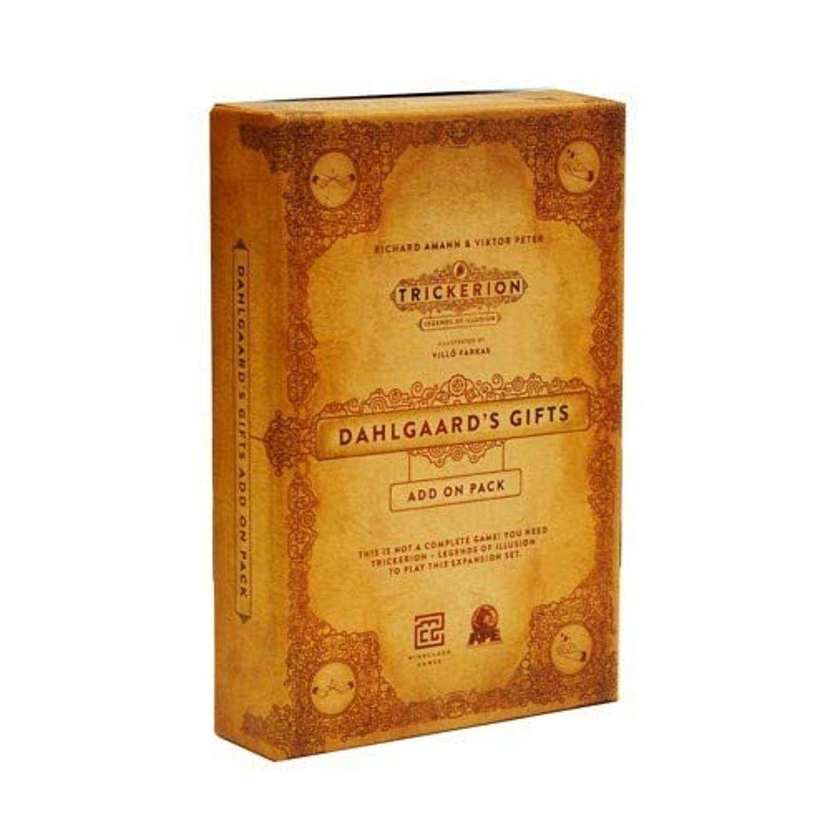 Trickerion: Dahlgaard's Gifts Board Game - Strategic Magician Adventure Game for Adults & Teens - Perfect for Game Nights & Family Gatherings