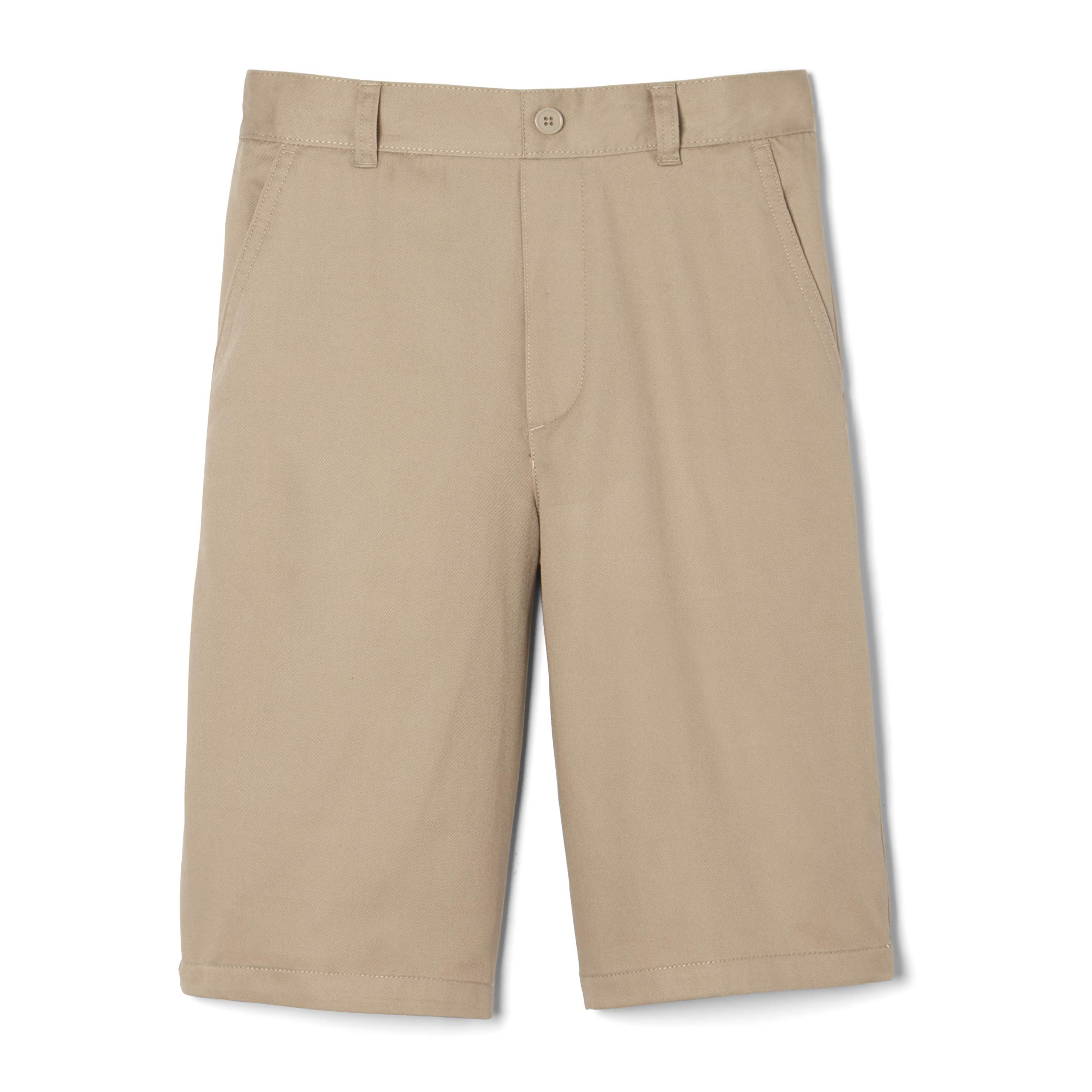 French Toast Boys' Husky Pull-on Twill Shorts - Comfortable School Uniform Pants for Kids | Perfect for Classroom, Playtime & Everyday Wear
