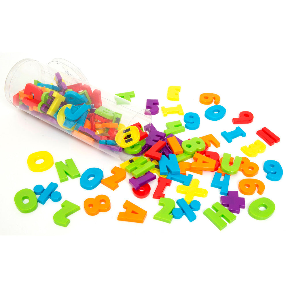 Boley Magnetic Alphabet & Number Set - 120pc Colorful ABC & 123 Learning Toys for Kids Ages 3+ | Preschool Educational Playset for Refrigerator, Whiteboard & Homeschooling Activities