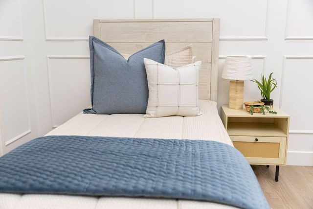 Premium Quinn Euro Pillow Cover - Soft & Breathable 100% Cotton Shams - 26x26 Inches - Perfect for Bedroom, Living Room & Guest Room Decor