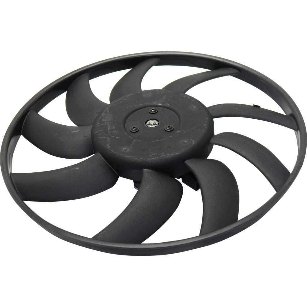 Audi A5 / A5 Quattro Radiator Fan 2010-2017 - Driver Side Single Fan Replacement for 2.0L & 3.2L Engine Models (Coupe/Convertible) - OEM Part# 8K0959455T | Perfect for Cooling System Repair & Maintenance