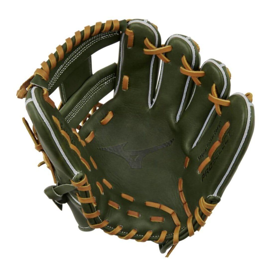 Mizuno Pro Select GPS 41R 11.5 Inch Premium Infielder Baseball Glove for Adults - Right Hand Throw (313210.RG40) | Perfect for Infield Positioning & Game Performance