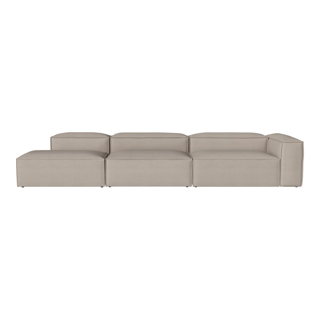 Cosima 3-Seater Sofa with Open End - Modern Living Room Furniture for Small Spaces | Perfect for Apartments, Studios & Cozy Home Decor