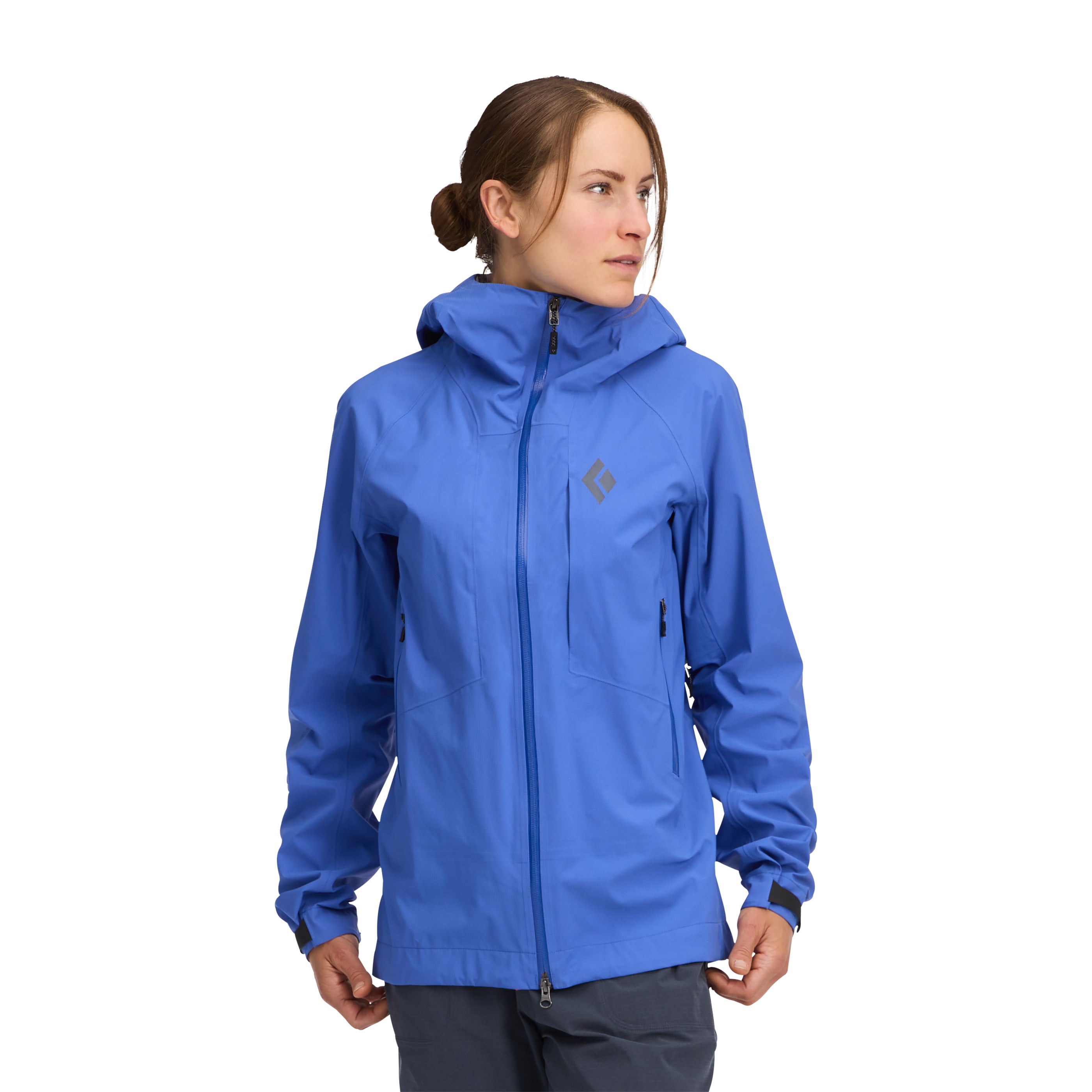 Women's Highline Stretch Shell Jacket - Lightweight Waterproof Windbreaker for Hiking & Outdoor Activities