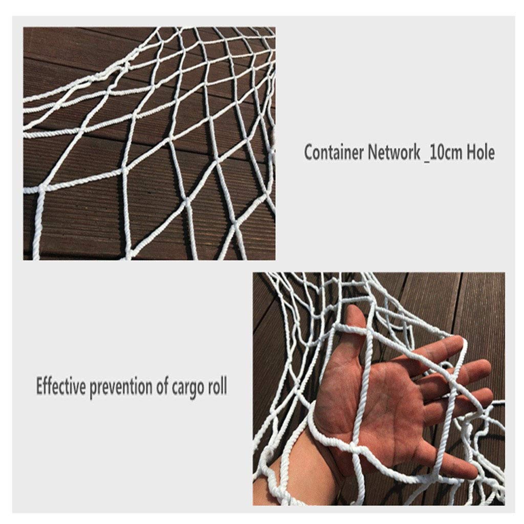 8mm Diameter 12cm Mesh Child Safety Climbing Net - Anti-Fall Stair & Fence Protection, Hemp Ceiling Decorative Net for Hammocks & Play Areas - Perfect for Indoor/Outdoor Kids Safety & Home Decor