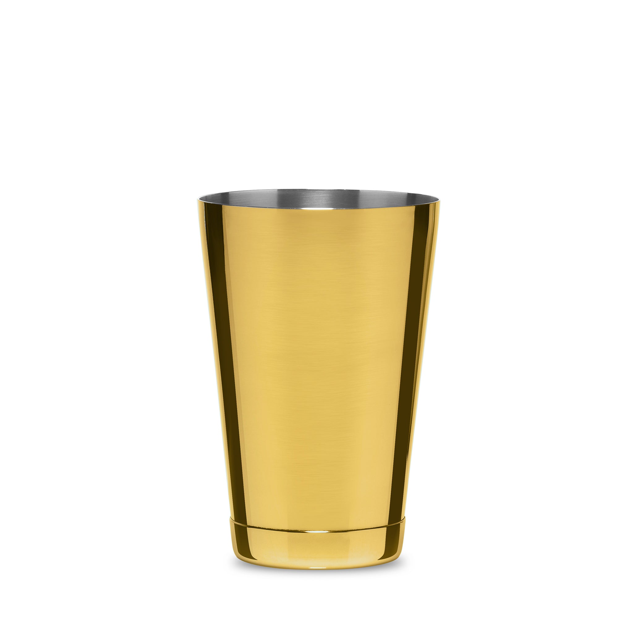 KORIKO® Small Weighted 18oz (532ml) Gold Plated Cocktail Shaker Tin - Perfect for Bartenders, Mixologists & Home Bars - Ideal for Mojitos, Margaritas & Craft Cocktails