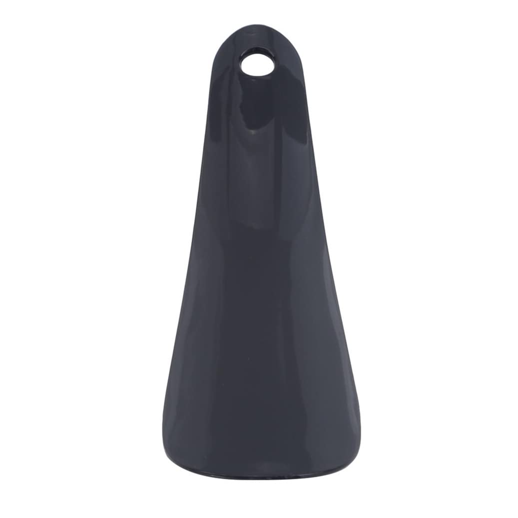 Premium Compact Shoe Horn - Lightweight & Durable Shoe Lifter for Easy Slip-On - Ideal for Home, Travel & Seniors (Black) - Perfect for Quick Shoe Changes & Comfortable Wear