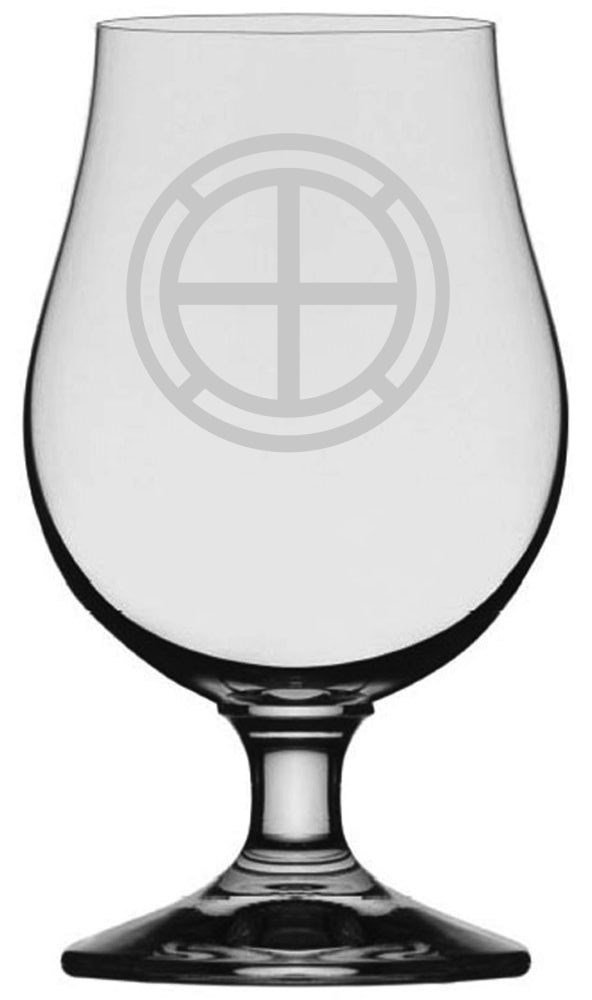 35th Infantry Division Custom Crystal Beer Glass - Personalized Army Gift for Veterans