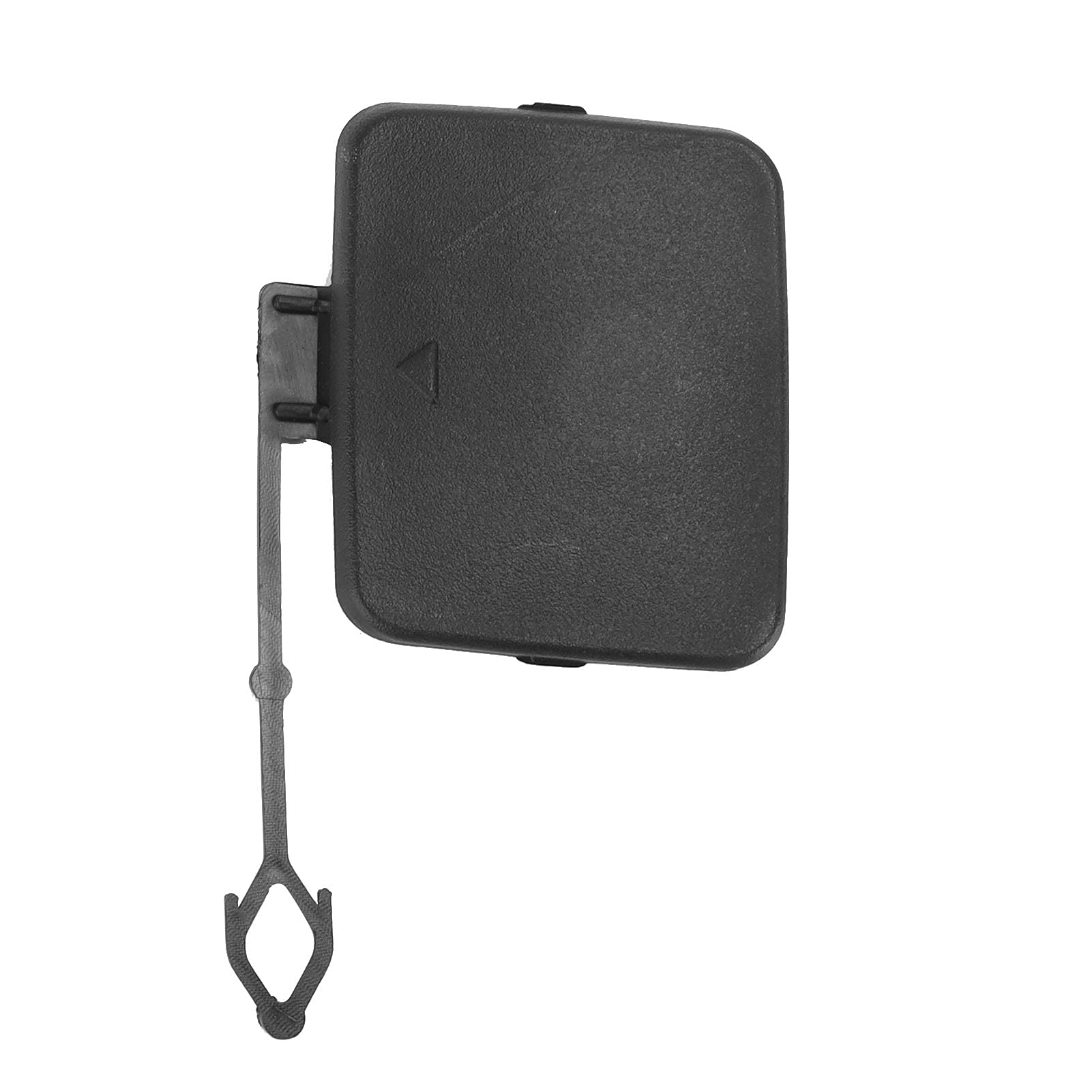 ABS Black Rear Left Side Bumper Tow Hook Cover - Car Accessory Replacement Part 51127158447 | Perfect for Off-Road Vehicles, SUVs & Truck Protection