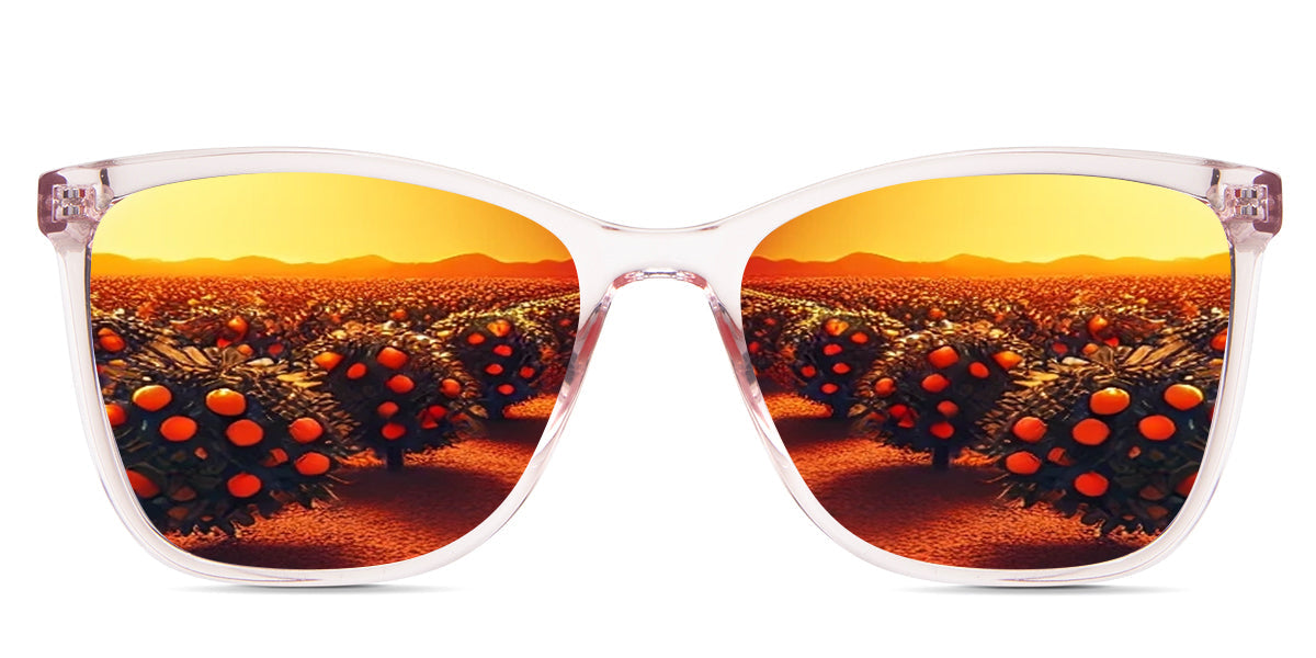 Yassi Women's Prescription Polarized Sunglasses - UV Protection, Anti-Glare for Driving, Outdoor & Fashion Use