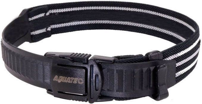 Aquatec Raptor Divers Knife with Bungee Strap - Adjustable Arm or Leg Mount for Scuba Diving, Spearfishing & Water Sports | Corrosion-Resistant Dive Knife for Safety & Utility