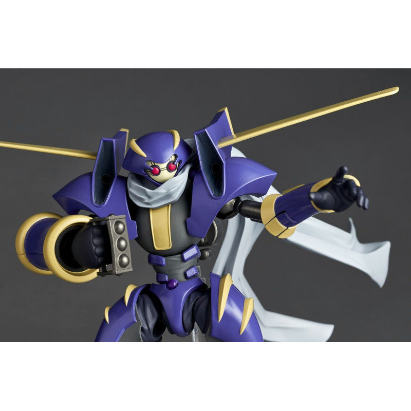Amazing Yamaguchi Revoltech Action Figure - Complex Junk Warrior NR056 - Highly Articulated Collectible for Anime Fans & Model Kit Enthusiasts - Perfect for Display, Photography & Action Scenes