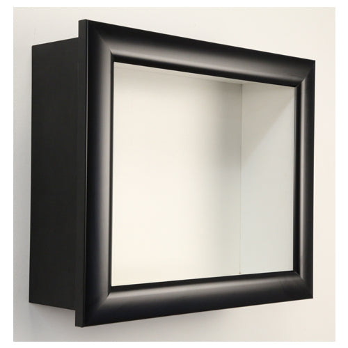 Stylish SUPER WIDE FACE Metal Shadowbox Swing Frames - 3-Layer Deep Display Case for Collectibles, Photos & Memorabilia | Perfect for Wall Decor, Home Office, and Gift Presentations