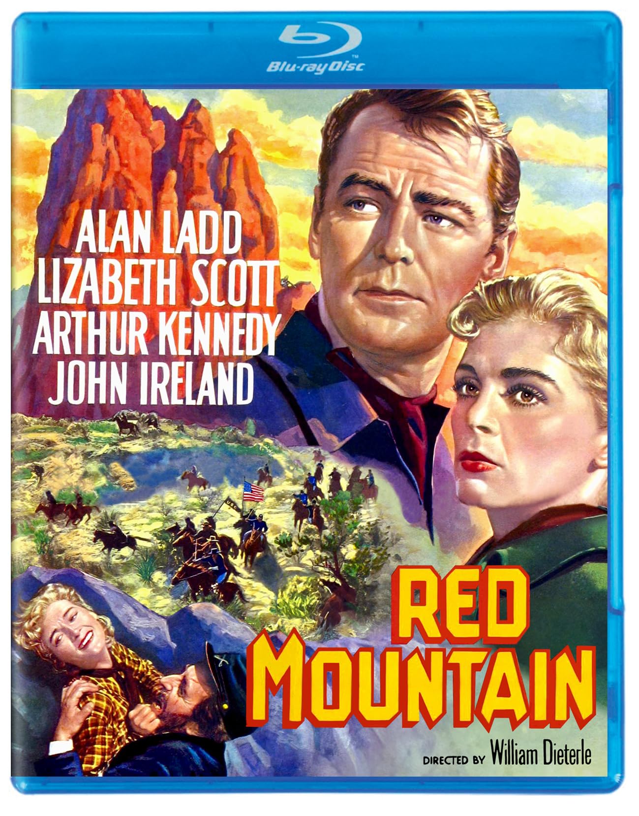 Red Mountain Blu-ray - Classic Western Adventure Movie for Home Theater & Movie Night Entertainment
