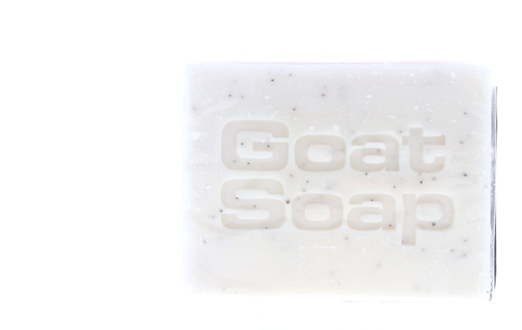 Natural Goat Soap with Argan Oil, Manuka Honey & Oatmeal - Coconut Oil Scent (1 Bar) | Moisturizing & Gentle Cleansing for Dry, Sensitive Skin | Perfect for Daily Face & Body Wash