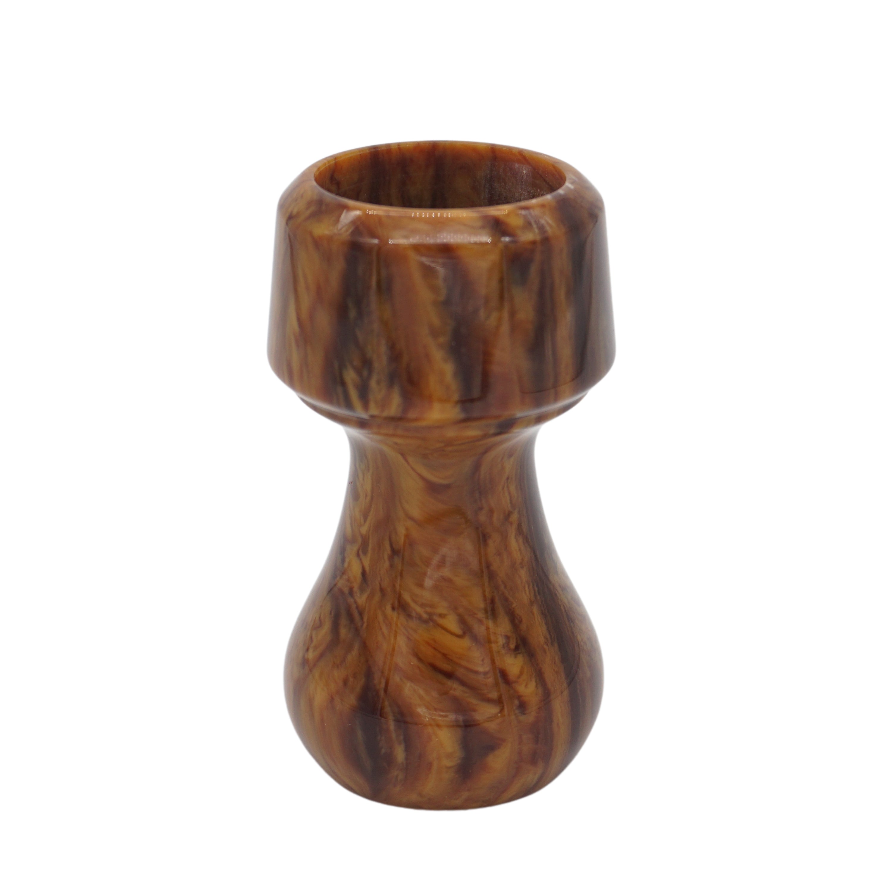 Premium Briar Wood Handcrafted Shaving Brush Handle for 24mm & 26mm Knots - Luxury Wet Shaving & Grooming Essential for Men's Skincare Routine