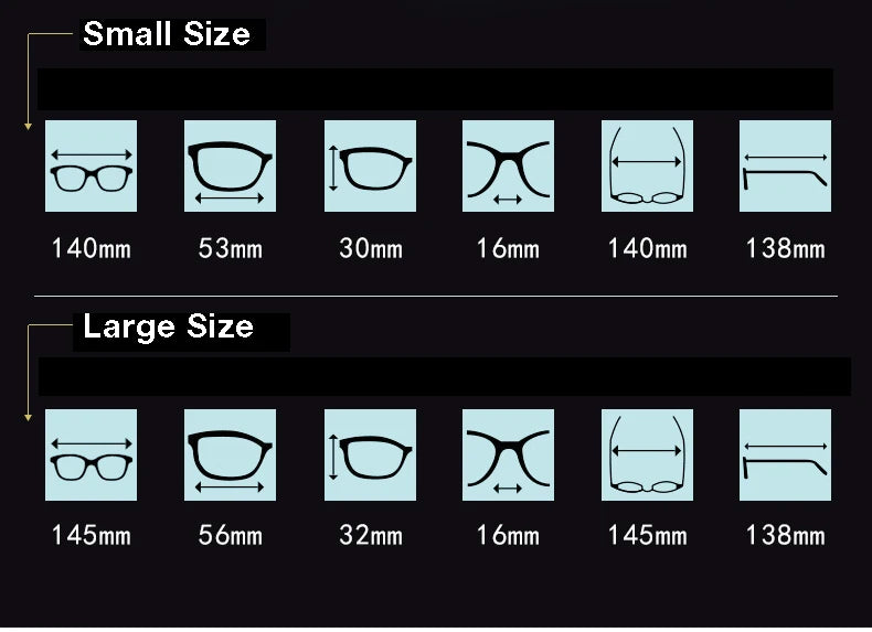 Brightzone Unisex Semi-Rim Square Titanium Eyeglasses 95356 - Lightweight & Durable Frame for Work, Reading & Everyday Wear