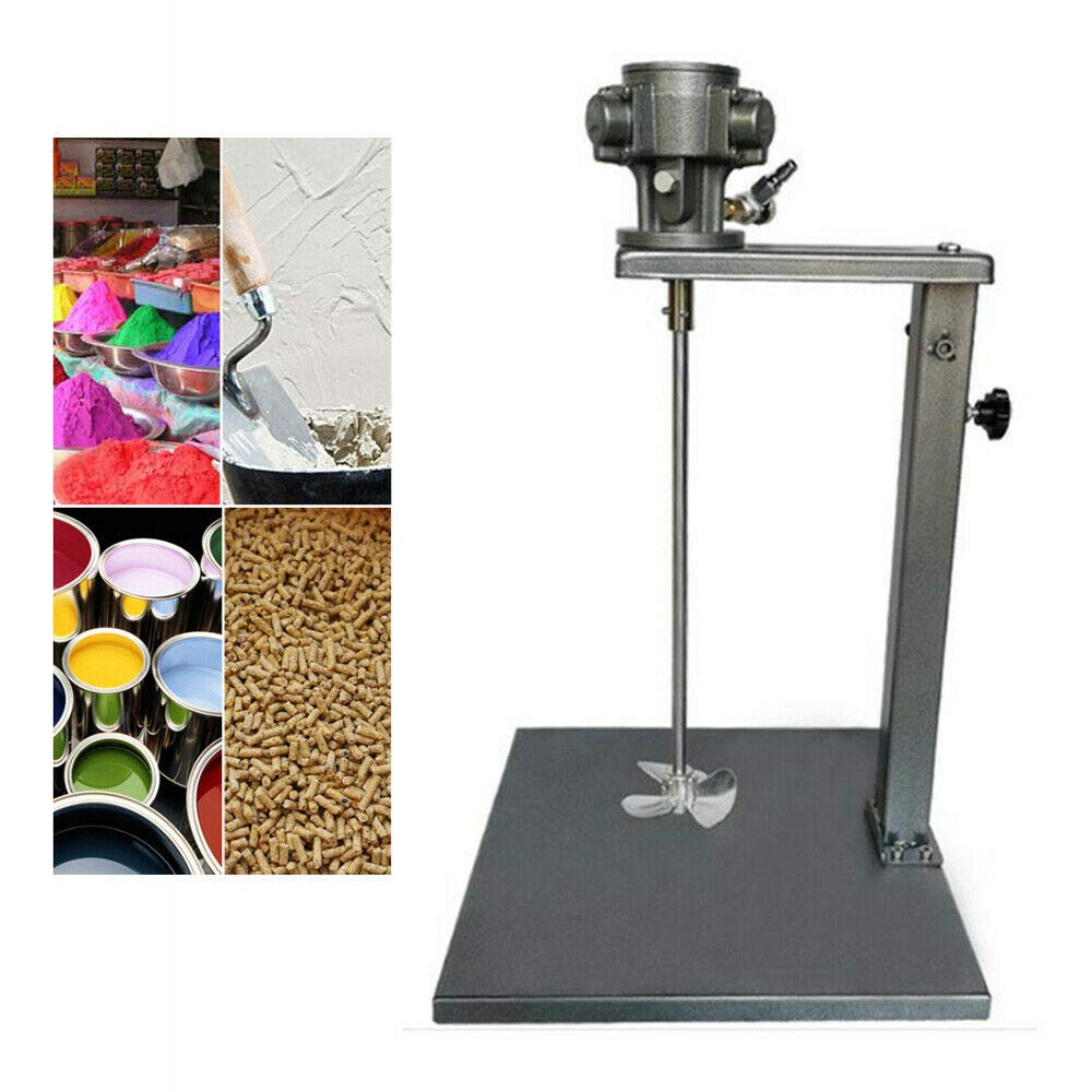 5 Gallon (20L) Vertical Pneumatic Paint Mixer Machine - Heavy Duty Paint & Ink Mixing Tool with Vertical Shaft - Perfect for Automotive, Industrial & DIY Paint Projects