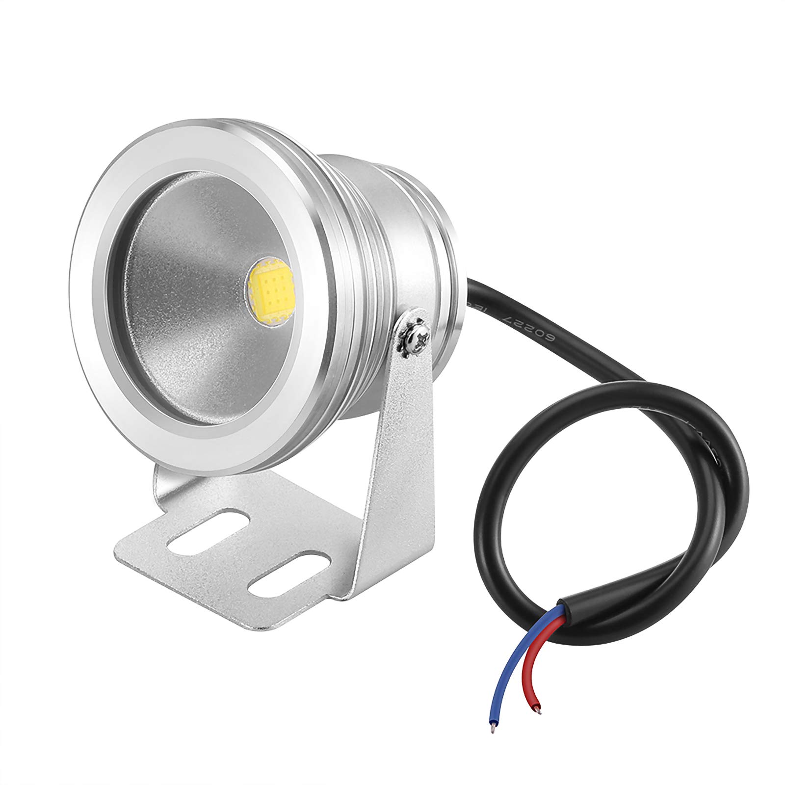 10W Cool White LED Underwater Light IP65 Waterproof - Perfect for Pool, Pond, Fountain, Fish Tank & Aquarium Lighting | Indoor & Outdoor Use for Home, Garden & Commercial Spaces